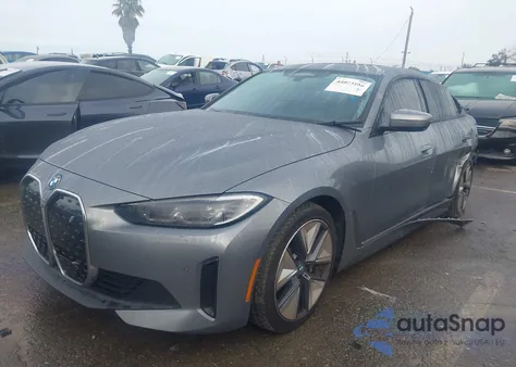 2023 BMW I4 Edrive35 z USA, uszkodzony, nr VIN WBY43AW02PFP58708